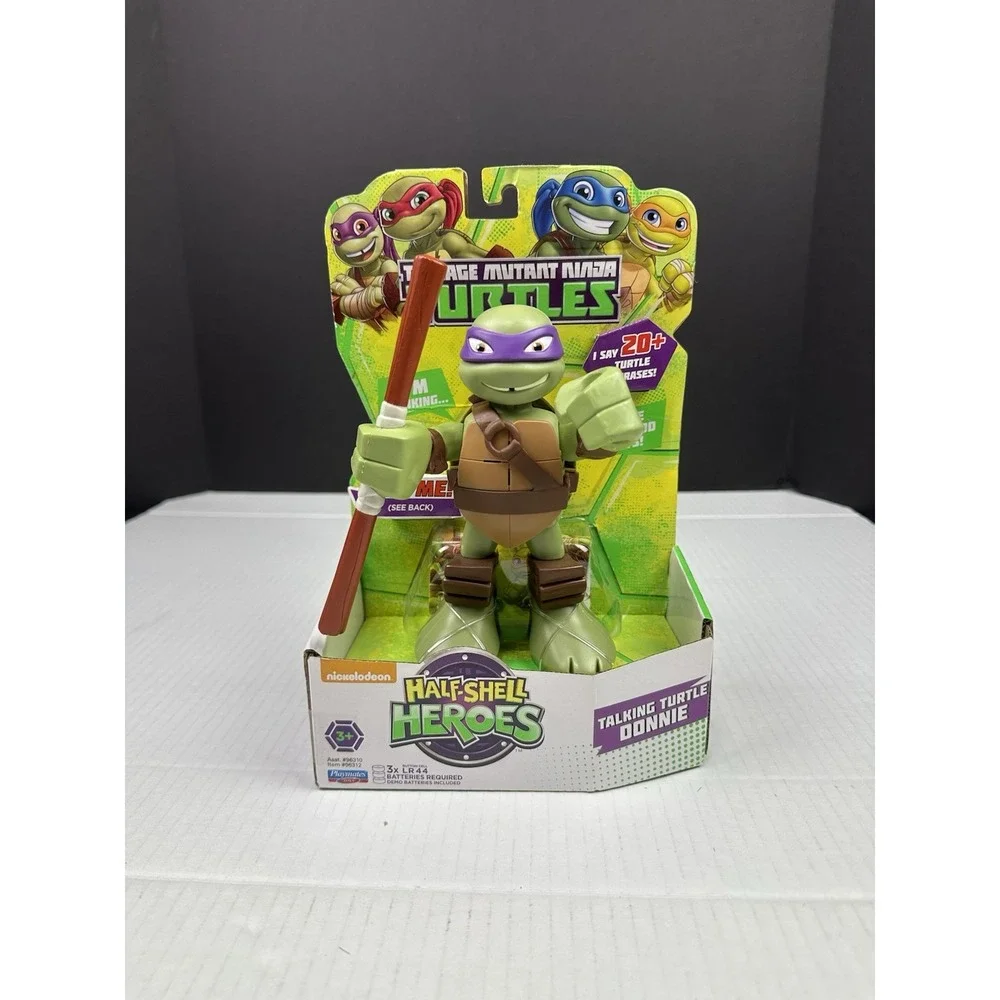 Teenage Mutant Ninja Turtles Half Shell Heroes Talking Donnie Say 20 Phrases NOS